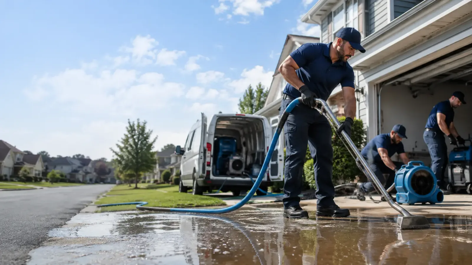 Flood Damage Restoration in Harrisonburg, LA